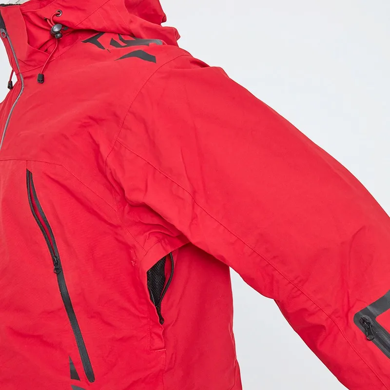 
Custom Winter Red Ski Clothing Snow Wear Waterproof Windproof Jacket 