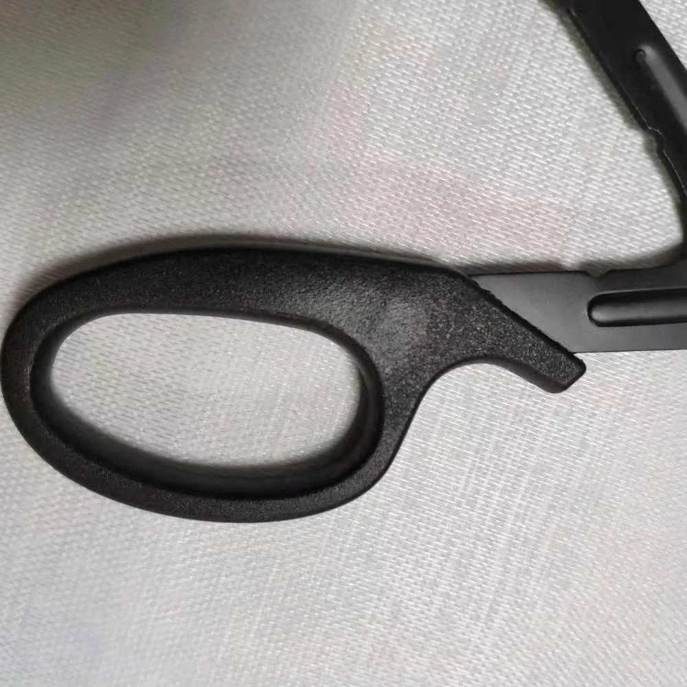 
Black Universal Bandage Scissors for Cutting Fabrics Trauma Shears Bandage Shears 