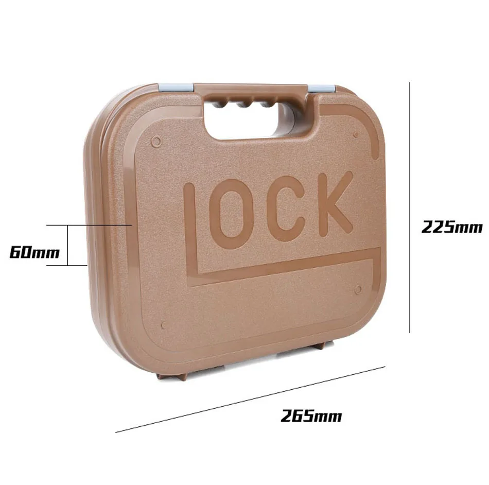 Outdoor Storage Box P1/P4 Tactical Accessories ABS Sponge Foam Drop-proof Tool Storage Box
