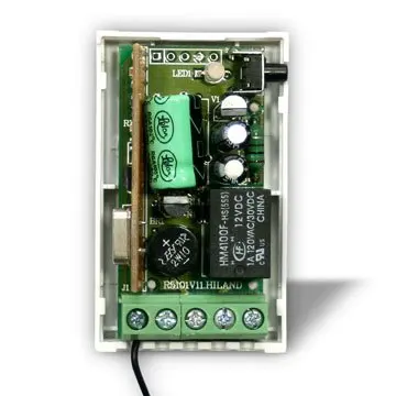 Hiland 433 92 MHz R5103 поворотный код ворота Двери Гаража Пульт дистанционного управления Универсальный Приемник