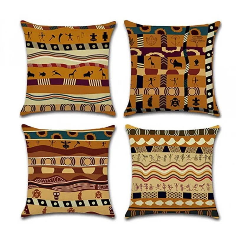 sourcing Hold pillow case for a undertakes to flax geometric abstract design restoring ancient ways back cushion sets covers