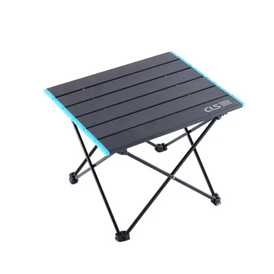 
New outdoor folding table mini portable climbing camping barbecue table 