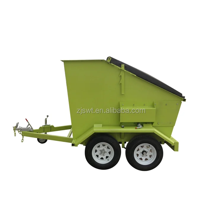 Panton Powder Coating Skip Bins Mobile Skip Bins Trash Bin Trailer