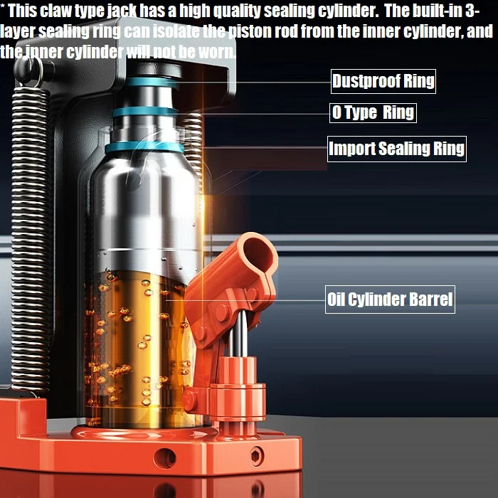 Factory Custom Low Profile Toe Jack Automatic Oil Return Function Hydraulic Bottle Lift