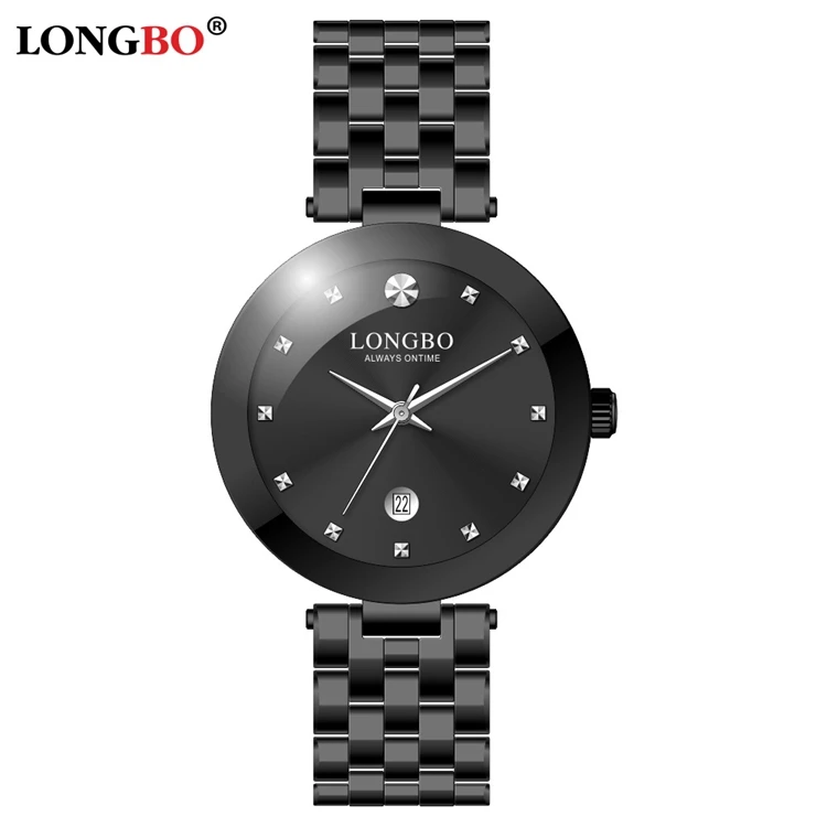 LONGBO 80582 Watch Couple Men Low Price Excel Quartz Men Watches Stainless Steel Strap