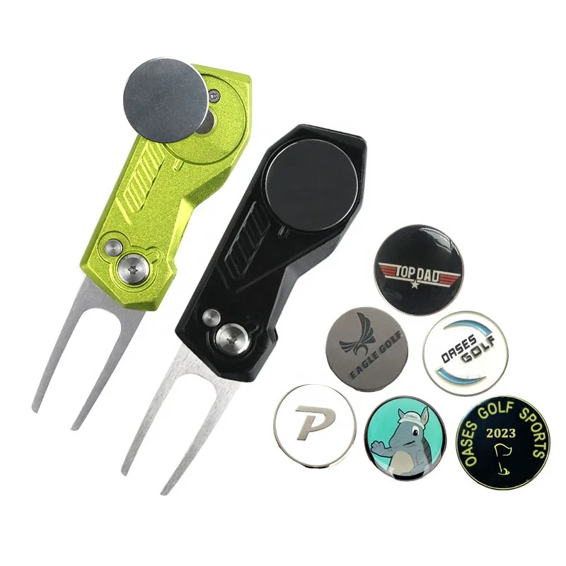 Wholesale Custom Ball Marker Golf Repair Divot Tool