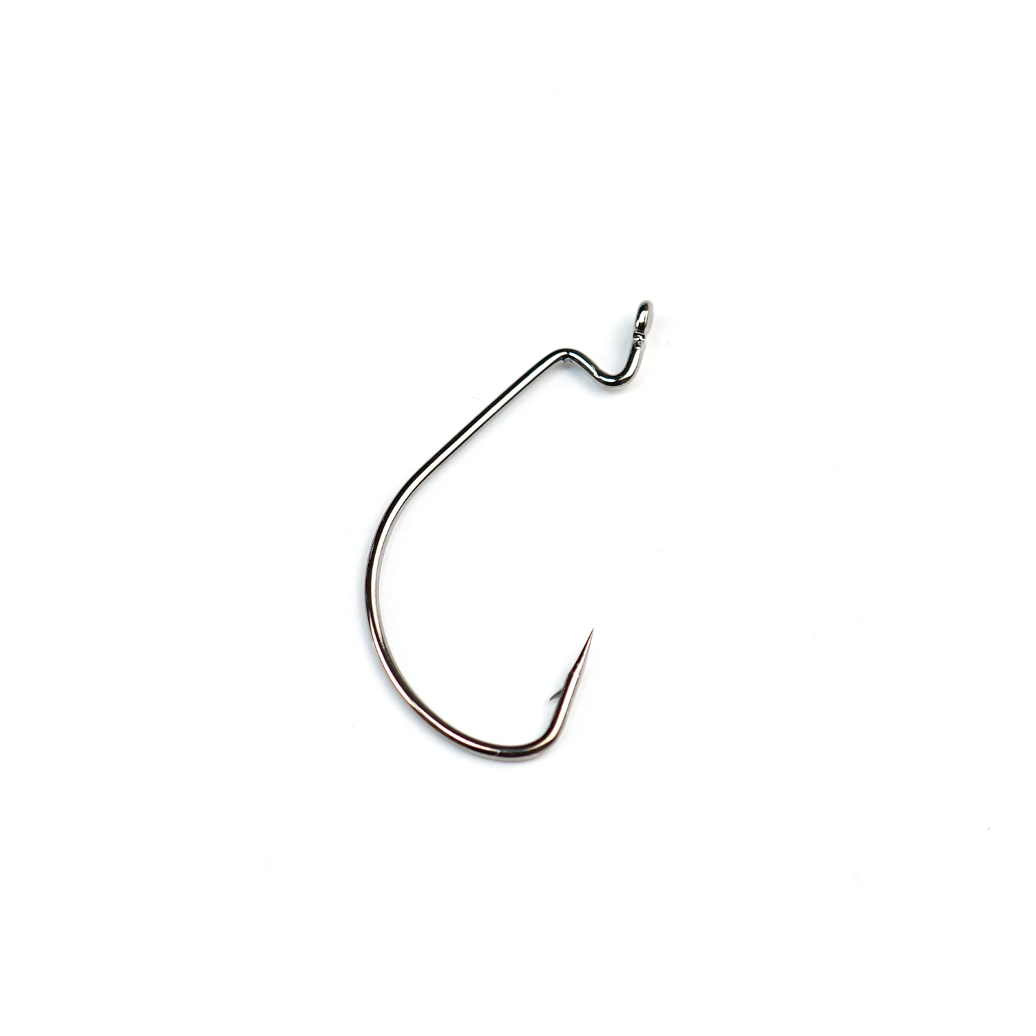 Versatile Crank Hooks with Circular Hole for Freshwater & Sea Fishing - Premium Soft Bait Fish Hooks