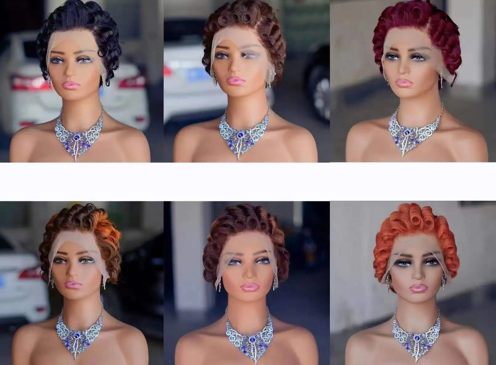 Short Bob Wig Pixie Cut Curly Human Hair Quality 13*4*1 Transparent Lace Wig For Women Preplucked Hairline Wigs