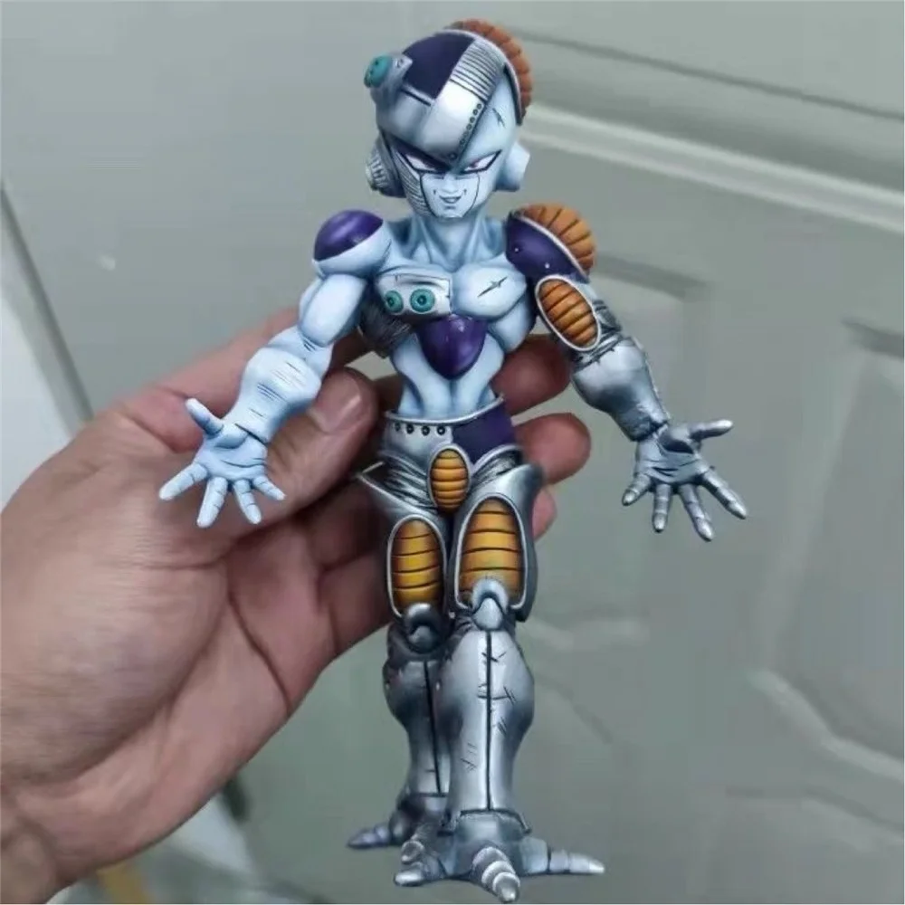18 см DBZ Супер Saiyan Frieza робот из ПВХ фигурка аниме Коллекционная модель куклы игрушки мультяшный Настольный орнамент с упаковкой коробки