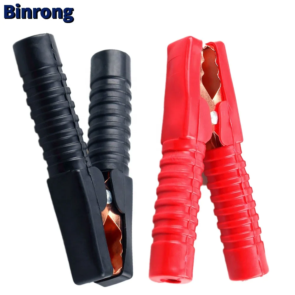 200A Car Auto Battery Cable Insulated Alligator Clamp Clip