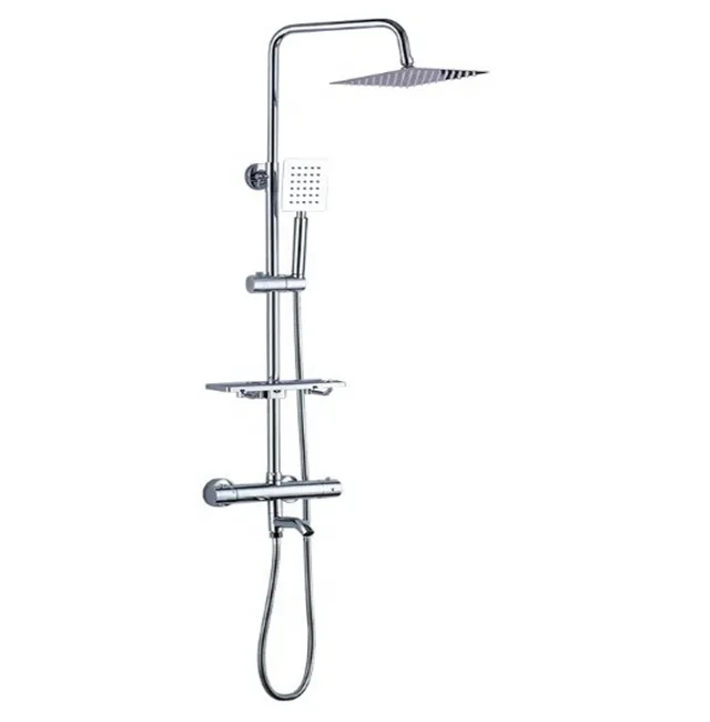 High-end  all copper constant temperature shower set pressurized bath rain shower for hotel household