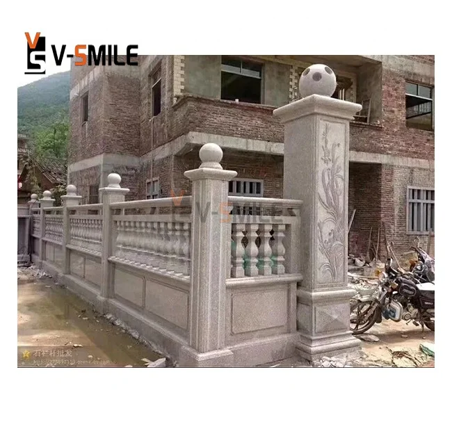 Home Decorating Carved Roman Granite Stone Pillar Granite Column Wedding Roman Pillars