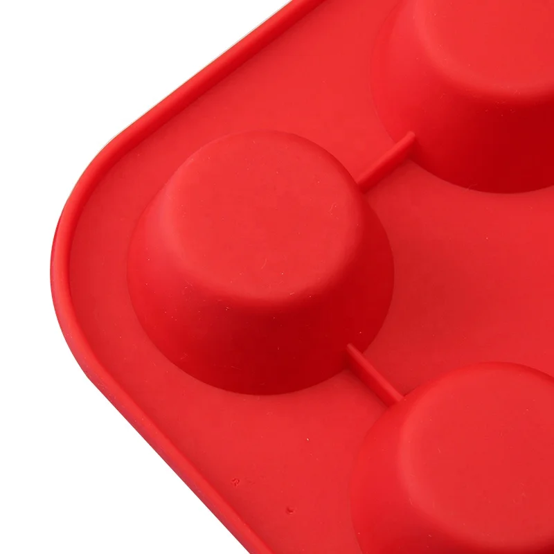 Антипригарная силиконовая форма для кексов пищевого класса 12 круглых отверстий мыла маффинов торта подставка выпечки