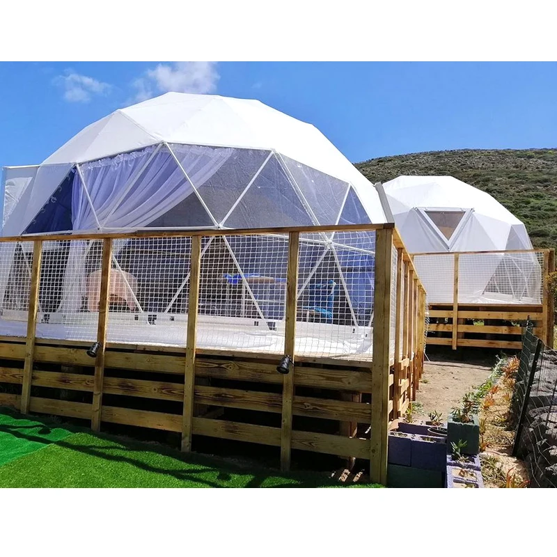  Наружные 3 м садовые геодезические купольные палатки Igloo Glamping в