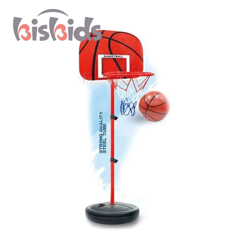 Toddler Basketball Hoop Stand Adjustable , Basketball Stand with Ball Indoor and Outdoor Play Sports Toy Basketball Hoop Kids
