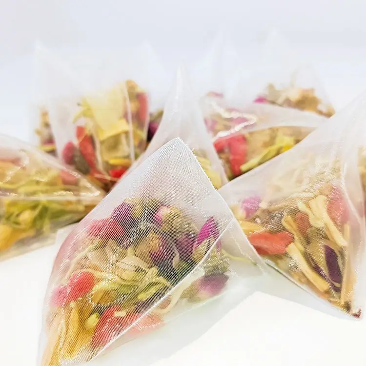 Китайский заводской чай хорошего качества с цветком лилии, упакованный для облегчения стресса, тревоги, депрессии