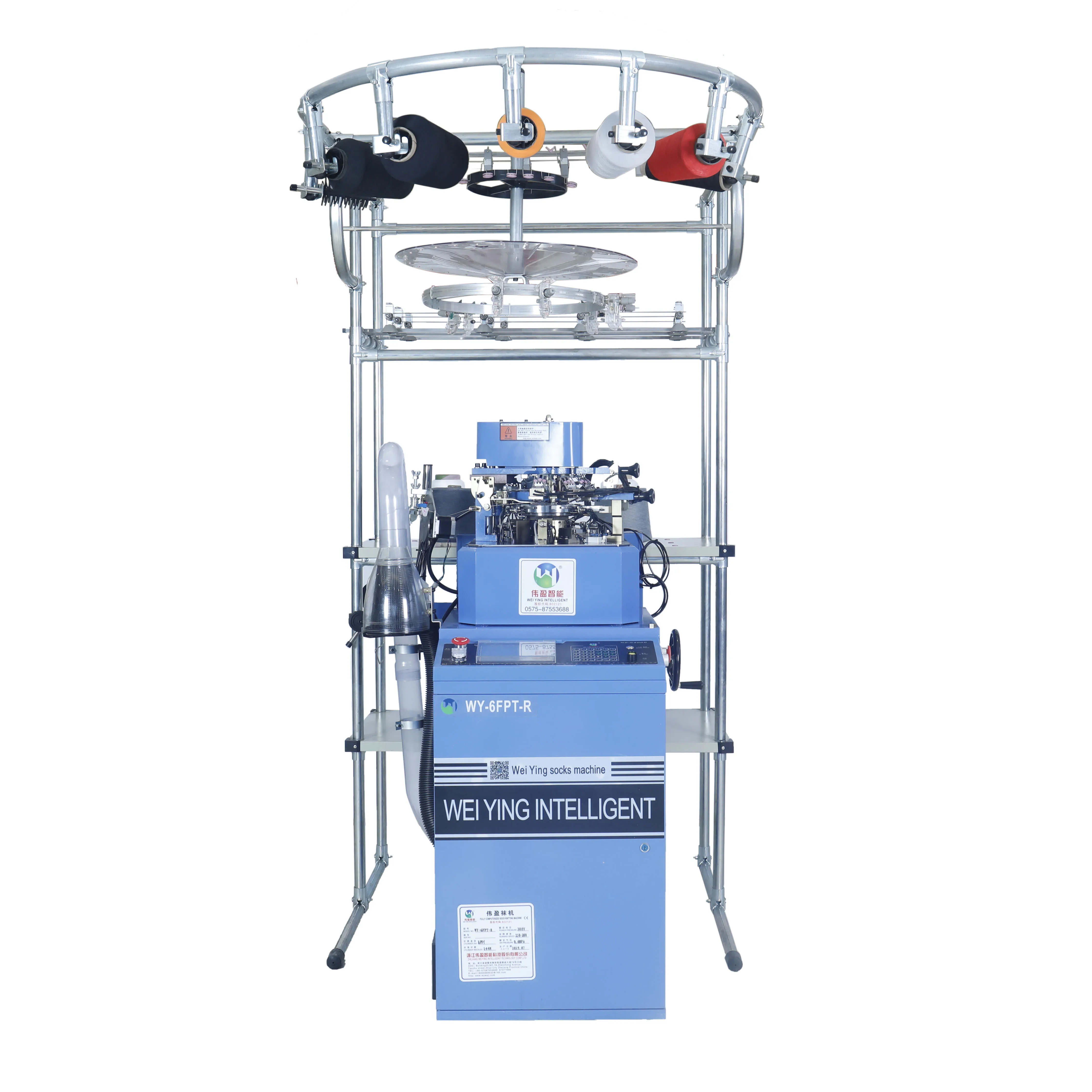 computerized automatic socks knitting machinery plain terry invisible