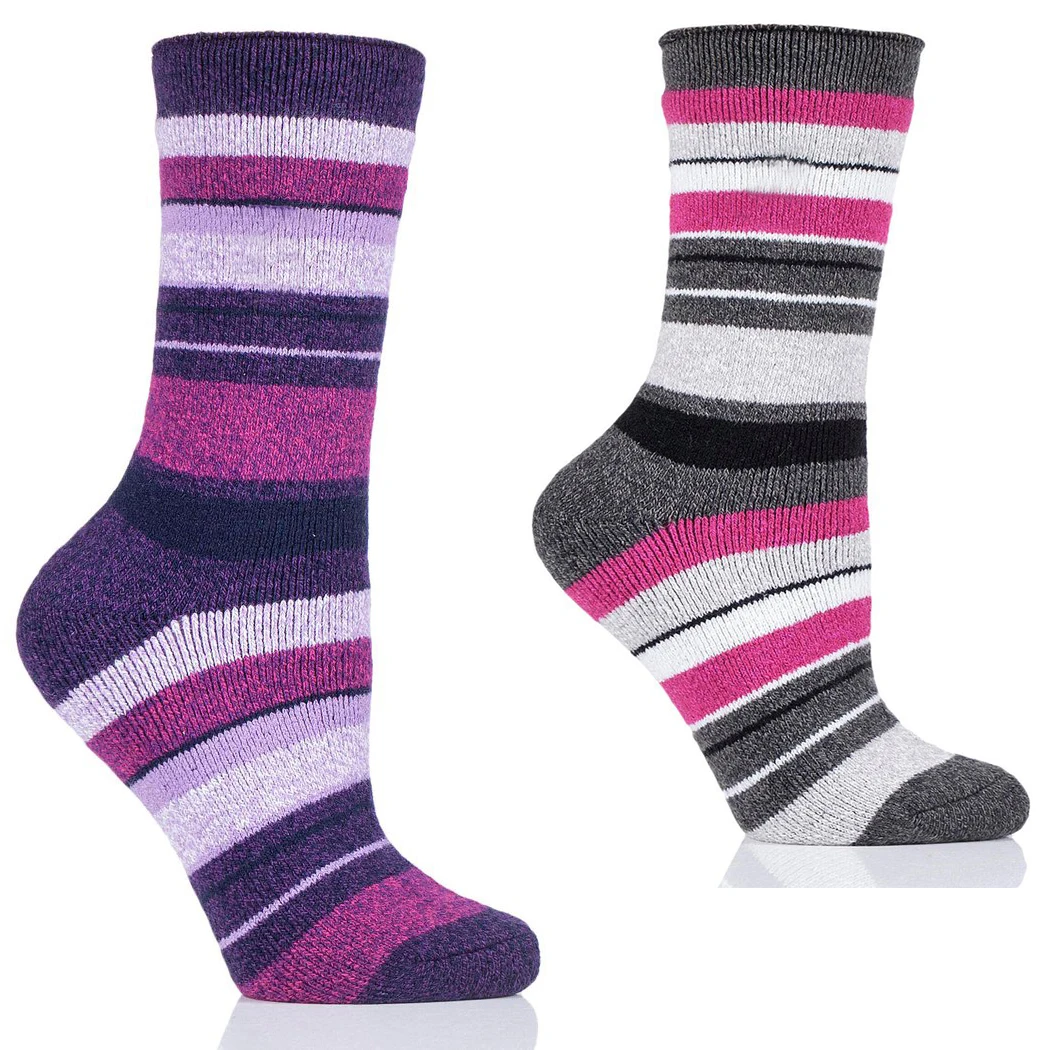 Wholesale High Quality Red Cashmere Mens Winter Thermal Long Crew Socks