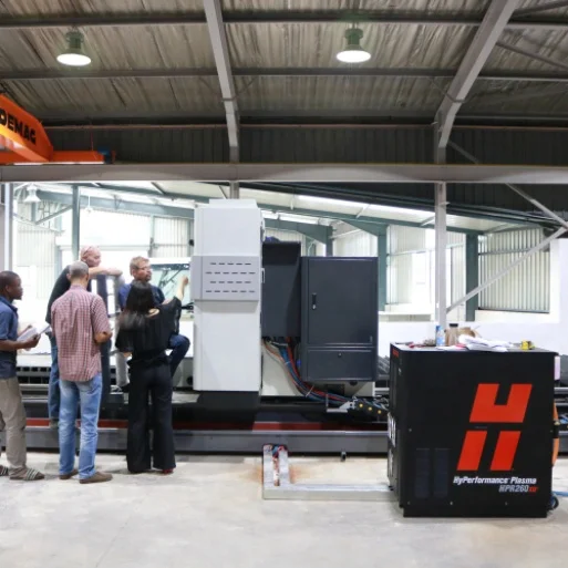 Плазменный резак с ЧПУ T & L станок для резки стали лазерный HPR400 XPR300 сердечник