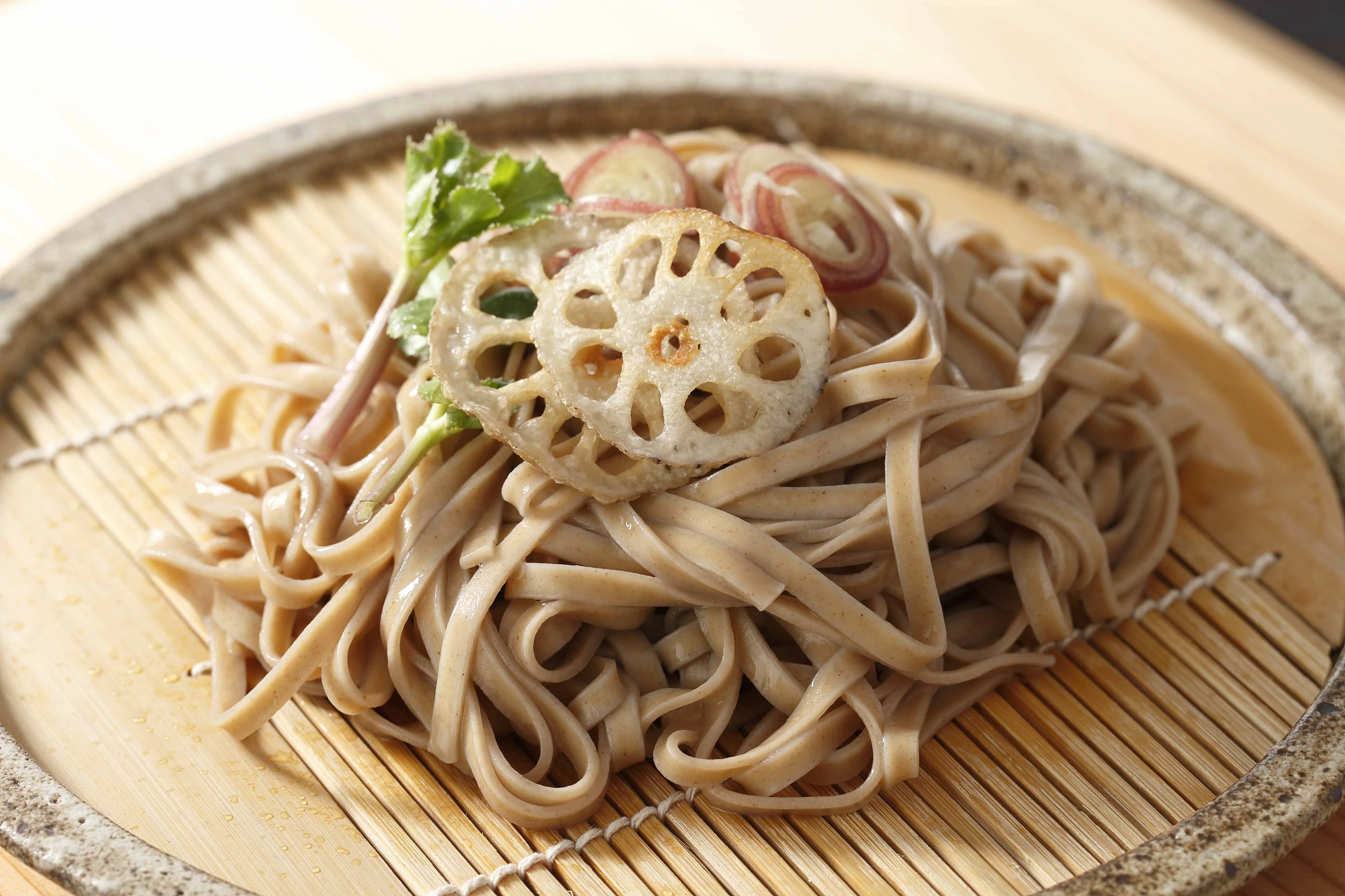 Made in Japan Springy udon soup noodles ramen healthy and nutritious