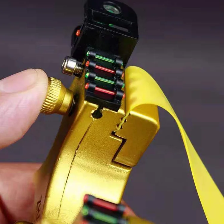 Resin Shooting Hunting Slingshot With Laser And Rubber Band Sling Shot Outdoor Hunting Competitive Catapult Toy