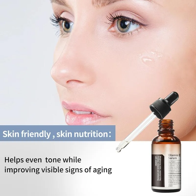 Vitamin C Essence VE Facial Care Brightening Skin Private Label  Emollient Moisturizing Skin Care Facial  Essence Serum