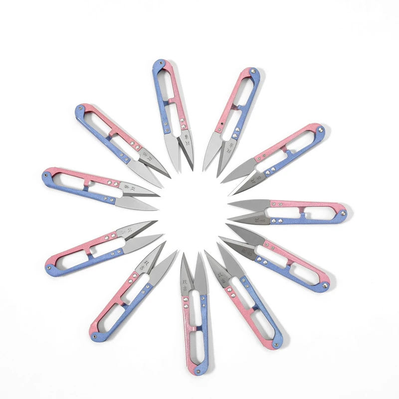 Cheap Price 5 Inch Carbon Steel U-shaped Sewing Cutting Thread Clippers Yarn Scissors