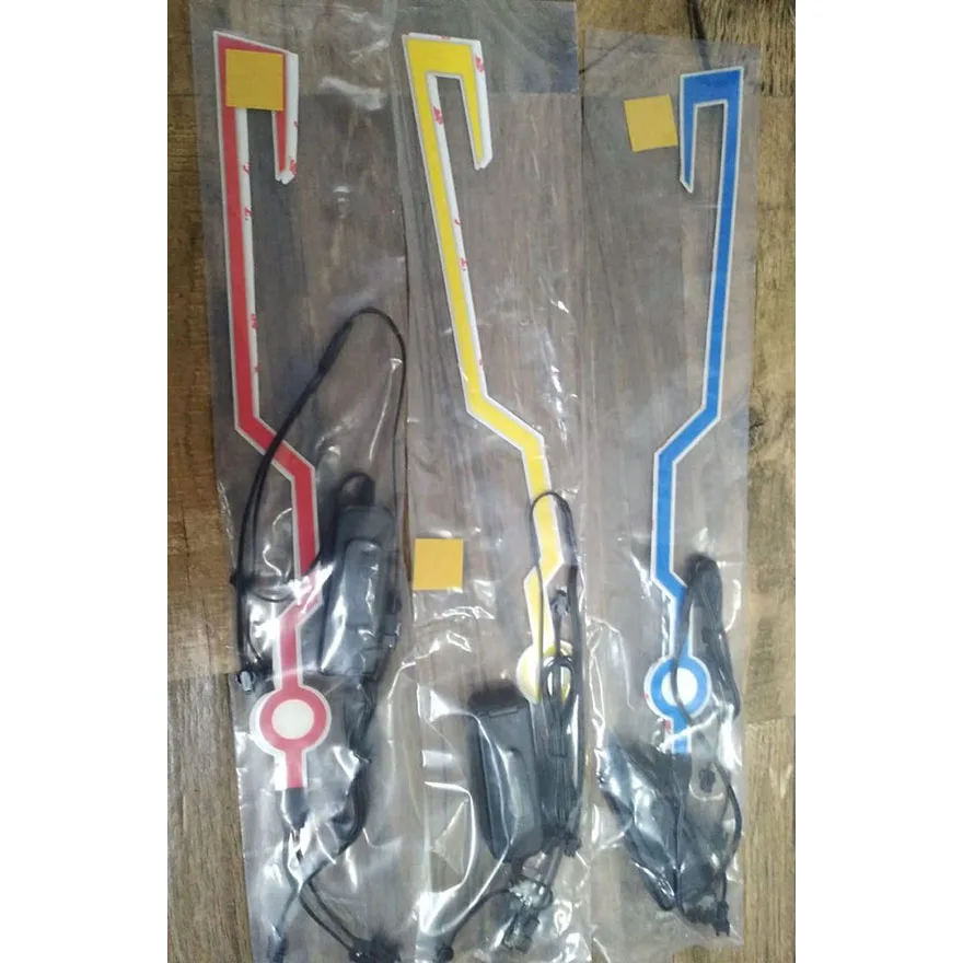 
EL LED light strip Tape for Helmet with Rechargeable Battery Inverter Factory direct price Wholesale 