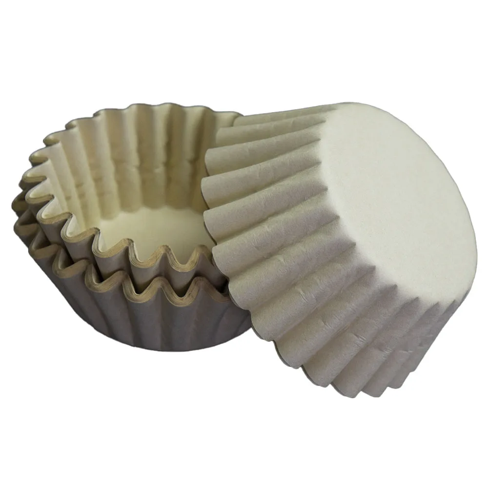 Natural Unbleached Coffee Eco-friendly Natural/white Disposable Basket Wave Coffee Paper Filter