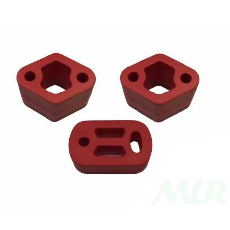 Car Refit Exhaust Mounts Rubbers Hangers  Red Motorsport For Peugeot 106 GTI XSI Rallye