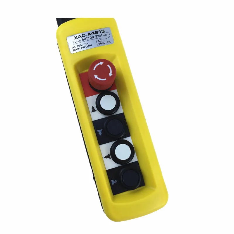 XAC-A4913 Rainproof Hoist Crane Pendant Control Station Push button Switch