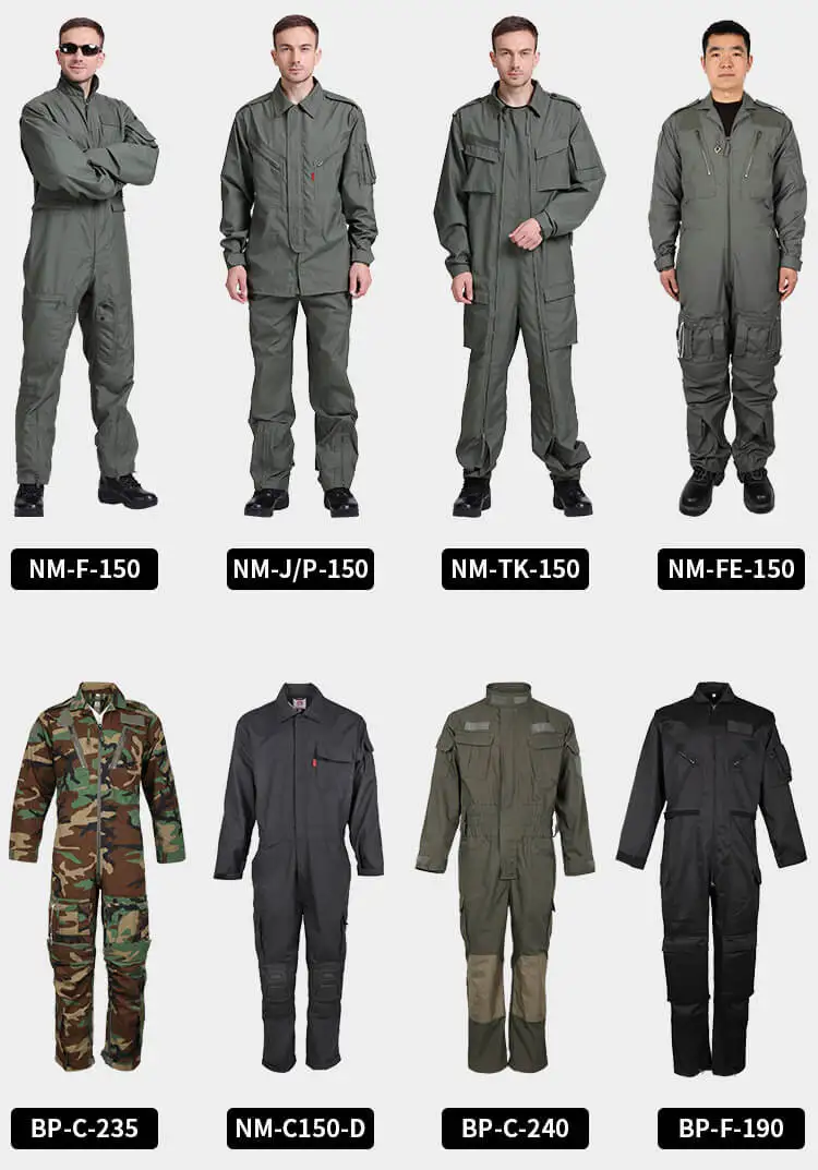 Fireproof Nomex Pilot Flying Coverall 27P Flight Suit