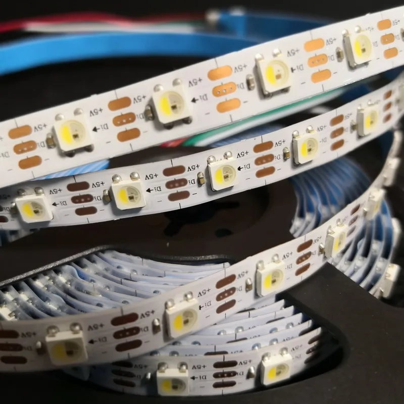 IC Built-in SMD5050 LED DC5V 60pcs per meter addressable WS2812B RGBW led strip light