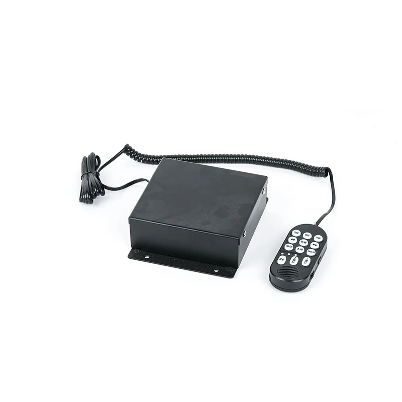 HAIBANG 100W - 300W Squad Car Patrol Wagon Lightbar With Siren Horn Speaker Remote Control Emergency Vehicles Siren