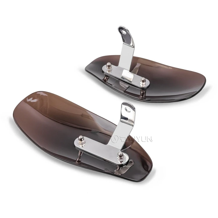  Защита для рук на мотоцикл дефлектор холодного ветра Harley Chopper bobber cafe racer Cruiser Touring honda CVO