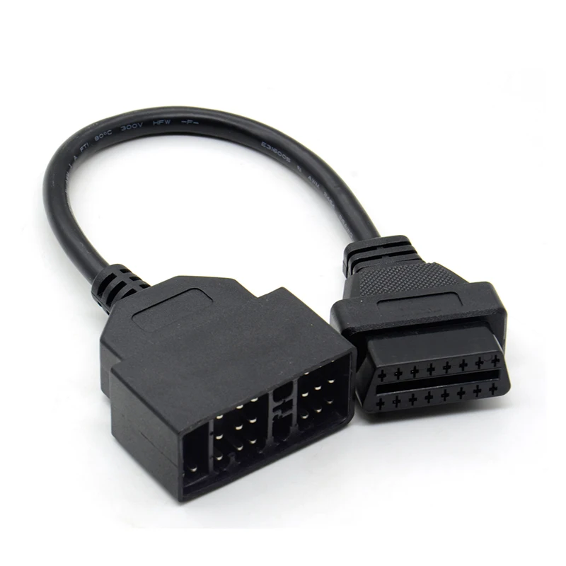 OBDII кабель адаптер передачи 22 Pin к OBD2 16 PIN диагностический разъем