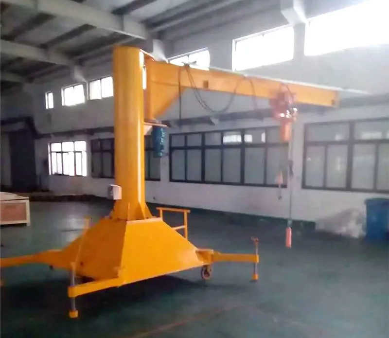 JIB hoist crane/small portable jib hoist for lifting shop