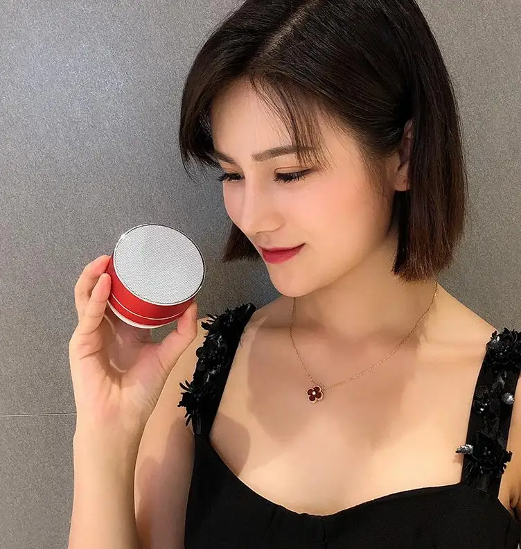 A10 Mini Metal Portable Super Bass Stereo TF Card Sub-woofer BT Wireless Speaker For mobilephone