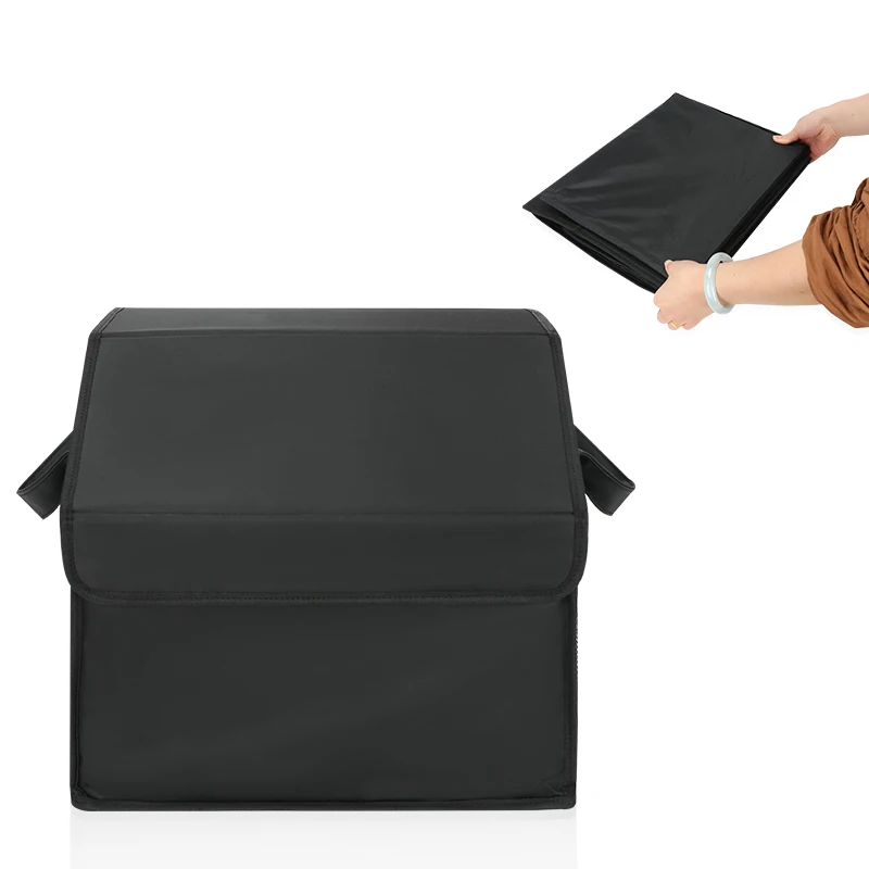 Складной ящик для хранения автомобиля с крышкой