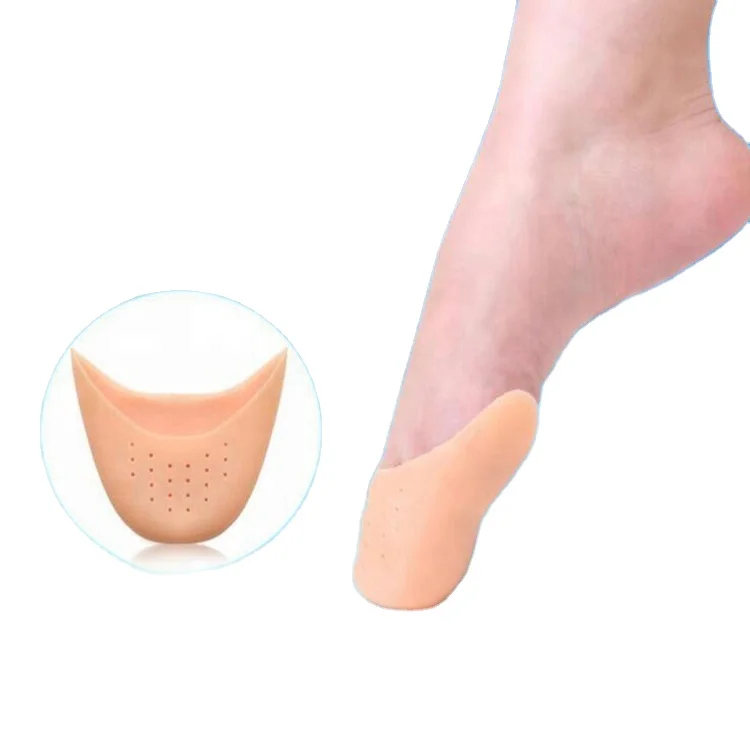 Silicone Gel Insole Toe Sleeves Forefoot Pad Toe protector For Ballet Finger Toes lady dance shoe