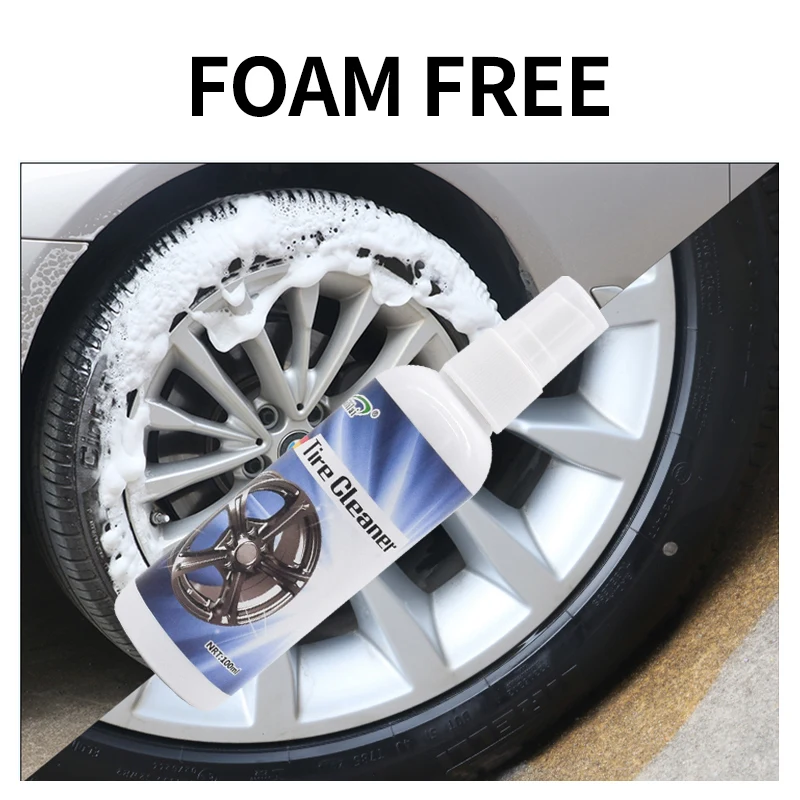 100ml tire gloss cleaner tire dressing spray for tire and wheel care
