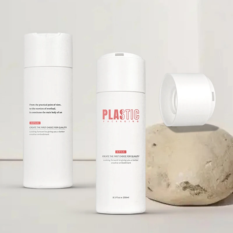 Eco friendly hdpe 150/200ml plastic cosmetic bottle body lotion packaging squeeze bottle for shampoo lotion