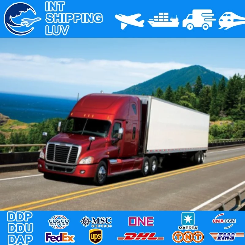 China shenzhen guangzhou ningbo shanghai department of land transport truck shipping to thailand by truck freight forwarder