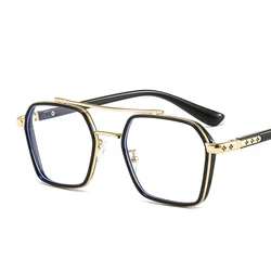 VASHAP 8802 pilot frame Blue Light Filter Blocking Glasses UV400 metal vintage women men  retro unique designer shades