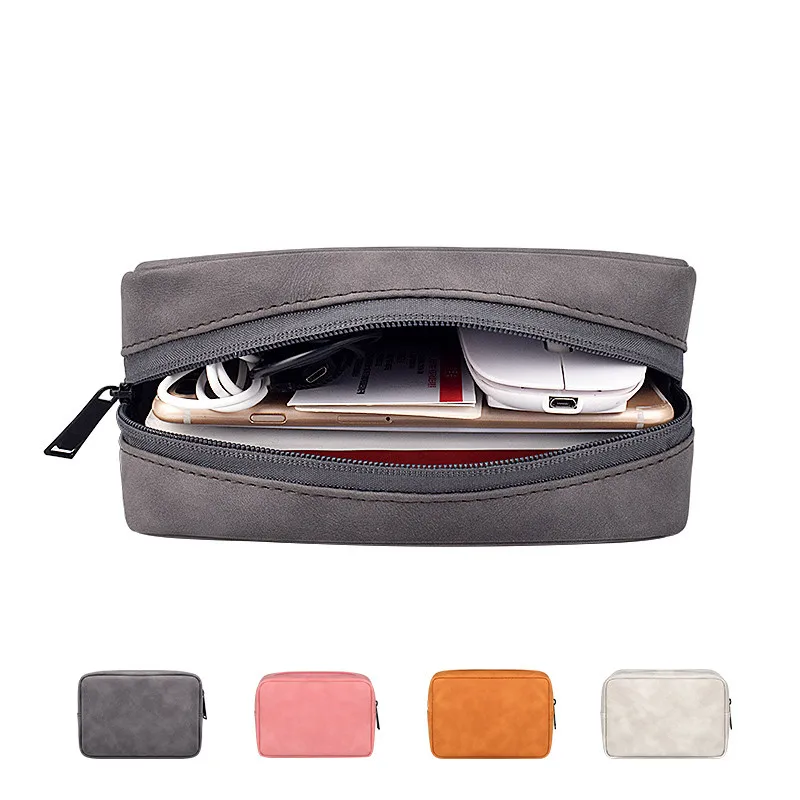 For airpods earphone mac mouse iphone usb cable power bank USB flash disk charger makeup jewelry organizer bag