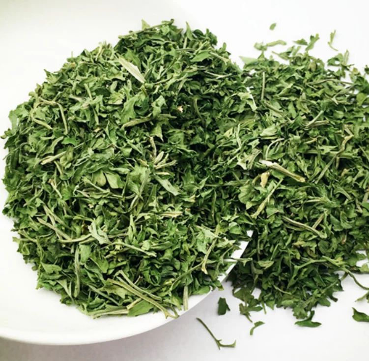 Wholesales bulk Steam treatment High quality Dried parsley powder dehydrated parsley leaves