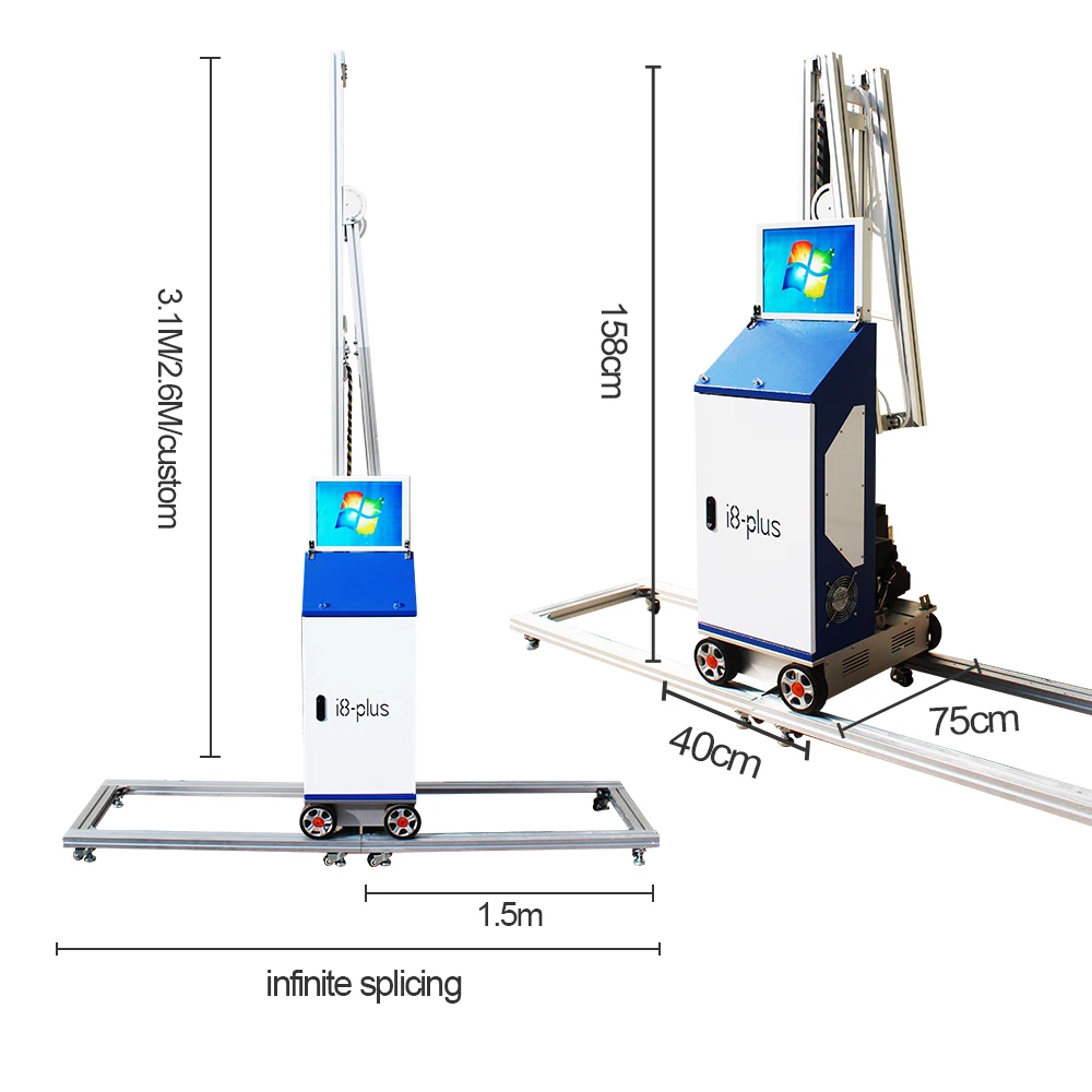 3d Effect Vertical Wall/Glass/Wood/Ceramic/Metal Indoor Art Wall Mural Inkjet  automatic Painters Printing Painting Machines