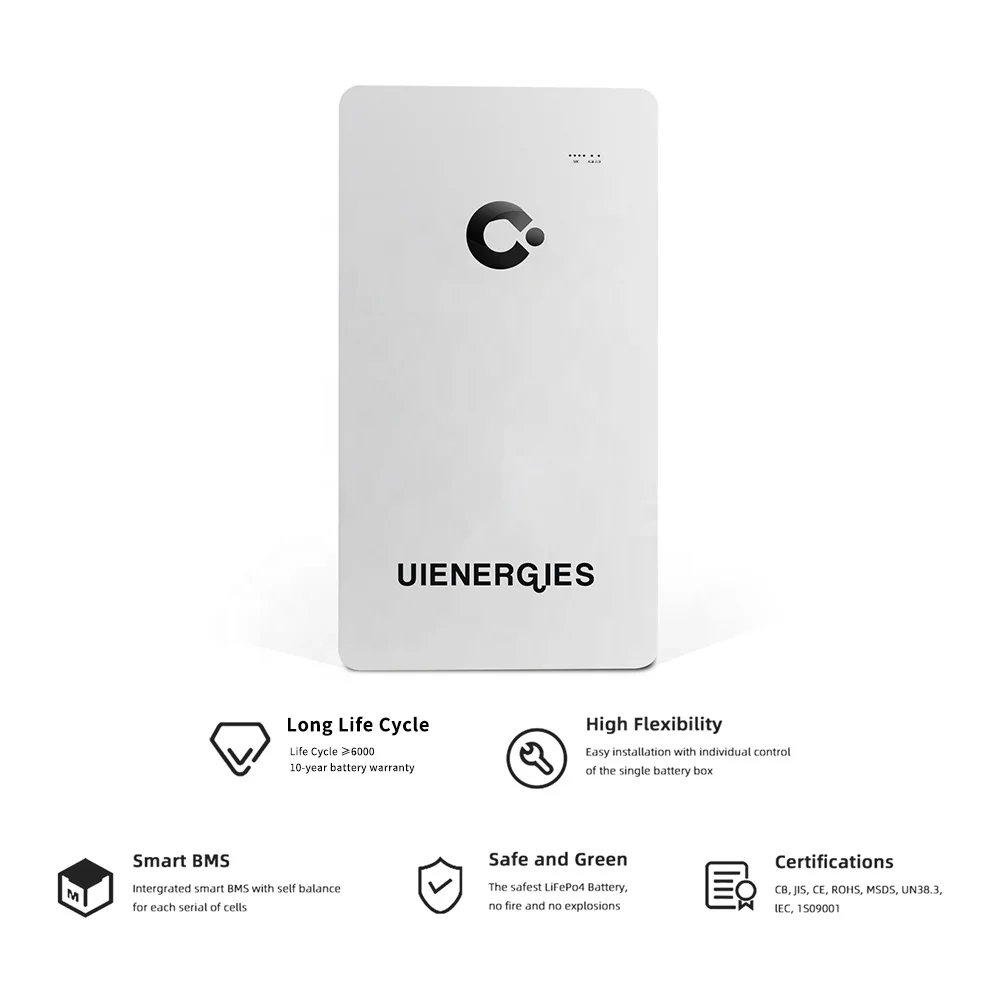 UIENERGIES Smart BMS Solar System energy storage battery 48V 200Ah 300Ah 15kwh Lifepo4 Powerwall Battery 10kw Solar Battery