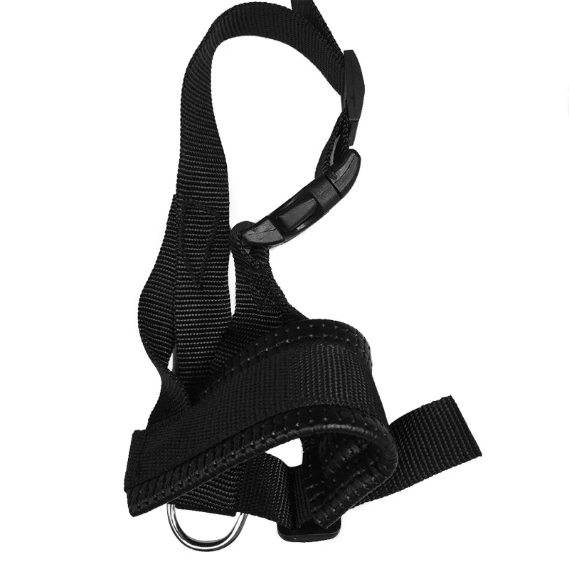 Pet Adjustable Soft Padded Quick Fit Comfortable Nylon Pet Adjustable So Anti Biting Training Stop Chewing Barking