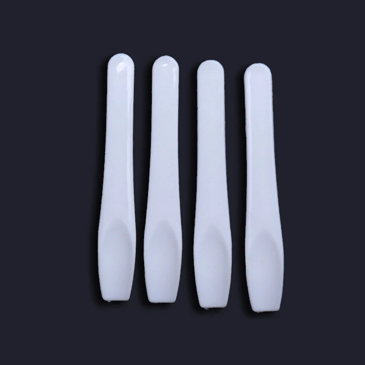 Cosmetic Spatula Scoop Disposable White Plastic Spoon smells applicators Makeup Maquillage Tools for cosmetics